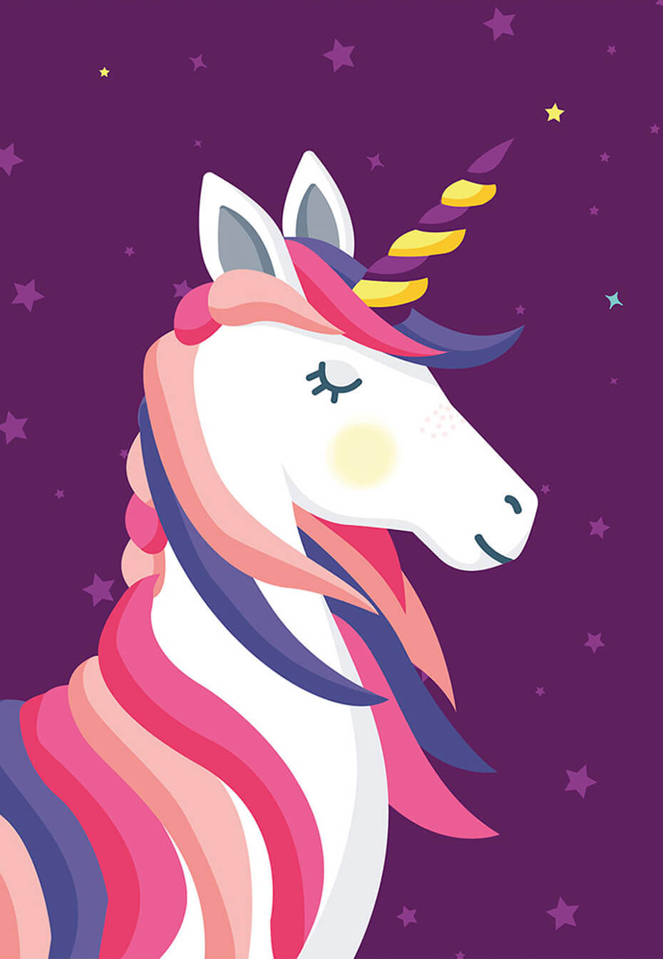 Unicornio y hadas