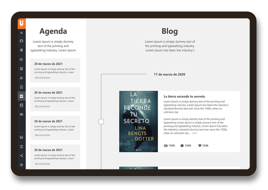 Blog y agenda
